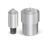 Trimming Shop 3mm Eyelet Setting Tool for The Green Machine Hand Press - Grommet Die Set for Arts and Crafts, Clothing, Scrapbooking, Leather - Sewing Supply for Decoration and Secure Fastening