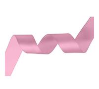 Trimming Shop 3mm x 10 Metres Double Sided Satin Polyester Ribbon for Fabric, DIY Art & Crafts, Hair Bows, Wrapping, Wedding Favors & Home Decorations, Sewing Project, Baby Pink