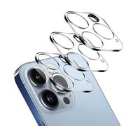 Trimming Shop 3pcs Camera Lens Protector Compatible For iPhone 13 Pro & iPhone 13 Pro Max 9H Tempered Glass, Anti-Scratch, Anti-Shatter, HD Clear, Anti-Fingerprint, Case Friendly, Clear