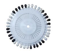 Trimming Shop 40mm Black & White Pearl Head Pins - Pack of 1