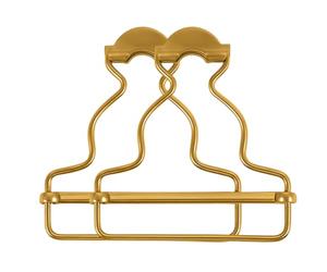 Trimming Shop 42mm Bronze Dungaree Buckles Clip for Brace, 1pc