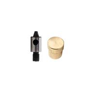 Trimming Shop 4mm Multi-Layer Hole Cutter Punch Die Tool with Gold Base for Universal Hand Press Machine for Fabrics & DIY Leather Craft, Fixing & Fastening Clothes