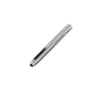 Trimming Shop 4mm Steel Hollow Punch Leather Hole Puncher for Piercing Holes in Leather, Paper, Plastic, Rubber, and Vinyl - Easy, Secure Grip - Precise, Clean Cut