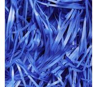 Trimming Shop 500g Royal Blue Shredded Tissue Paper, Dust-Free Filler Soft Cushioning Shredded Paper for Gift Wrapping, Hampers, Shipping Boxes, Gift Baskets, Packaging Filler