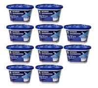 Trimming Shop 500ml Dehumidifier Moisture Absorber Tubs, Pack of 10