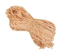Trimming Shop 50g Thick Natural Raffia Ribbon Twine - Nature-Friendly Raffia Straw for Gift Wrapping, Basket Weaving, Florist Bouquets, Craft Projects, Garden Ties & Rustic Packaging Accessory