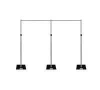 Trimming Shop 8ft x 14ft Photo Backdrop Stand, Photography Background Support System Kit, Heavy Duty Adjustable Pipe & Drape Photography Backdrop Stand for Photo, Video, Studio, 4x8m Crossbar Box