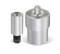 Trimming Shop 8mm Eyelet Setting Tool for The Green Machine Hand Press - Grommet Die Set for Arts and Crafts, Clothing, Scrapbooking, Leather - Sewing Supply for Decoration and Secure Fastening