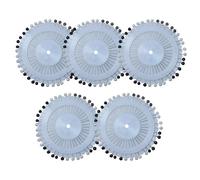 Trimming Shop Black & White Round Pearl Head Quilting Pins, Pack of 5