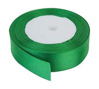 Trimming Shop Bottle Green Ribbon Roll - 50mm x 25 Metres - Double Sided Satin Brightly Coloured - 100% Polyester - for Gift Wrapping, Decorating, Arts and Craft - Machine Washable