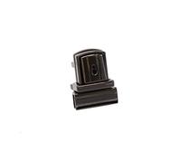 Trimming Shop Catch Tuck Lock Clasp Buckle Purse Closer Thumb Lock for Leather Bag, Purse, Handbag, Scrapbooking, Art & Craft, DIY Projects, Gunmetal, 36mm x 28mm, 1pc