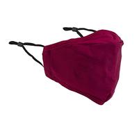 Trimming Shop Cotton Face Mask, Reusable, Washable & Dust Proof, Breathable & Safety Mask, Anti-Pollution Mask, Unisex Face Cover for Running, Cycling & Outdoor Activities, Red, 1pc