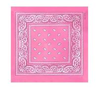 Trimming Shop Cotton Unisex Bandana Headband Scarf, Head wrap, Lightweight, Breathable and Durable for Wristband, Headwear, Raves, Riding, Outdoors, Parties, 54cm