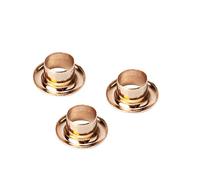 Trimming Shop Gold Brass Eyelets with Washers, Durable Rust - Proof Grommets for DIY Projects, Arts & Crafts, Leather Crafts, Shoes, Clothing, Handbags Decoration (10mm, 100pcs)