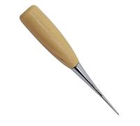 Trimming Shop Handmade Awl with Wooden Handle Spiked Metal Tool | Indenting Pointed Blade for Punching Holes for Nails, Screws, or Bolts - Ideal for Craft, Woodwork, Tailoring or Leatherwork