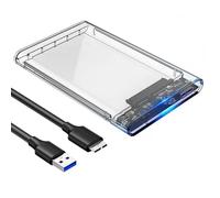 Trimming Shop Hard Drive Enclosure 2.5 Inch External HDD Enclosure USB 3.0 to SATA SSD & Hard Disk Caddy Slim Lightweight USB Dock for for Laptop Mac PC PS4, DVR Xbox Windows