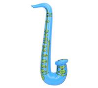 Trimming Shop Inflatable Saxophone Balloon 1pc Musical Instruments Accessories Party Supplies For Hen Night, Kids, Adults, Party Decoration, Blue