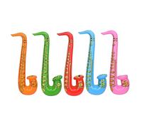 Trimming Shop Inflatable Saxophone Balloon 1pc Musical Instruments Accessories Party Supplies For Hen Night, Kids, Adults, Party Decoration, Random Colour