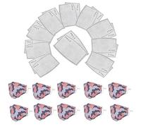 Trimming Shop Kids Cotton Face Mask, 20pcs Filter, Pink Camo, 10pcs