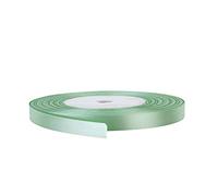 Trimming Shop Mint Green Ribbon Roll - 15mm x 25 Metres - Double Sided Satin Brightly Coloured - 100% Polyester - for Gift Wrapping, Decorating, Arts and Craft - Machine Washable