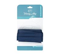 Trimming Shop Navy Blue Grosgrain Ribbon 10mm x 10 Metres - Durable Polyester Ribbed Ribbon for Gift Wrapping, Cake Decoration, Hair Bows, Sewing, Craft & Packaging Use