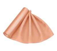 Trimming Shop Peach Satin Fabric Roll 20m x 29cm Silky Polyester Fabric Roll for Table Runner Sashes Wedding Decoration, Chair Cover Bows, Table Back Drop & Ribbon Crafting Supplies