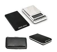 Trimming Shop Portable Digital Pocket Scale 500g x 0.01g, Portable Electronic Mult-Functional Mini Scale with Back-lit LCD Display for Weighing Gold, jewellery, Food Herb, Coffee, Gemstones