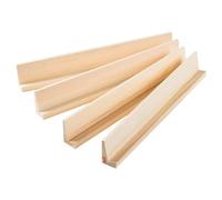Trimming Shop Replacement Letter Tiles Holder Mah Jongg Game Square Rack Wooden Tray Tile Holder Stand for Word Games, Arts & Craft, DIY Projects, 34cm, 1pc