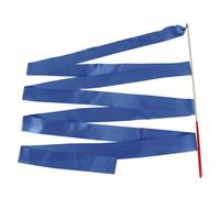 Trimming Shop Rhythmic Gymnastics Ribbon with Twirling Dance Baton Rod for Kids Artistic Dancing, Rhythmic Gymnastics Ribbon Wands, Gymnastic Training, Fun Activities, 4 Metres, 1pc