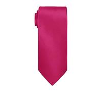 Trimming Shop Skinny Neck Tie 5cm Solid Colour Slim Ties Soft Polyester for Formal Wear Skinny Tie Unisex Classic Formal Necktie for Wedding, Prom, Celebration, Party & Business Meeting - Hot Pink