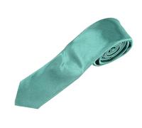 Trimming Shop Skinny Neck Tie 5cm Solid Colour Slim Ties Soft Polyester for Formal Wear Skinny Tie Unisex Classic Formal Necktie for Wedding, Prom, Celebration, Party & Business Meeting - Forest Green