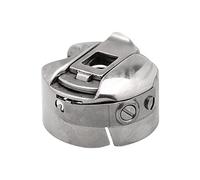 Trimming Shop Stainless Steel Sewing Machine Bobbin Case for Household, Industrial Sewing Machines, Fits Most Brands Machines, Babylock, Bernina, Brother, Elna, Janome, Kenmore, Singer, Silver, 1pc