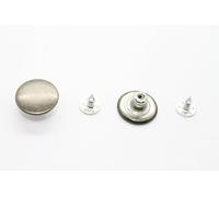 Trimming Shop Stud Buttons 17mm Gunmetal 8 Pcs Gun Metal Missing Jackets