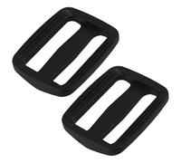 Trimming Shop Tri Glide Buckle - 25mm Durable Plastic Slide Buckle Adjustable Strap Slider, Strong Webbing Buckle for Backpacks, Bags, Belts, Pet Collars & DIY Craft Accessories