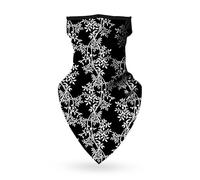 Trimming Shop Unisex Bandana Face Mask with Ear Loops Face & Neck Covering Dust Wind Protection Scarf Washable Breathable Reusable Run Walk Motorcycle Outdoor Floral Cripper