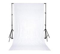 Trimming Shop White Sequin Backdrop Curtain 4ft x 9ft Sparkling Glitter Backdrop High-Density Sequin Fabric, Photography Background for Weddings, Birthdays, Parties, Christmas & Event Decoration