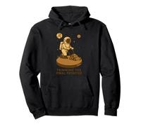 Trimming the Final Space Frontier Astronaut Lawn Mower Pullover Hoodie