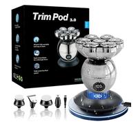 Trimpod 3.0 The Ultimate Shaver for Men, Trim Pod 3.0 Head Shavers for Bald Men 7 Head Floating Shaver IPX7 Waterproof, Trimpod 3.0 for Face, Head, Nose, Body (Trimpod 3.0)