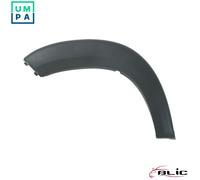 BLIC Trim-/Protection Strip, wing 5703-04-2098474BP Right Rear, Front Fitting black FIAT: Ducato III Van