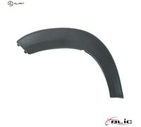 BLIC Trim-/Protection Strip, wing 5703-04-2098474BP Right Rear, Front Fitting black FIAT: Ducato III Van