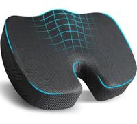 TrimStyleC Ergonomic Tailbone Support Pad for Peugeot 408 | 2022-2025 2026 for posture enhancer, tailbone comfort, breathable mesh support pad, thick anti flat structure