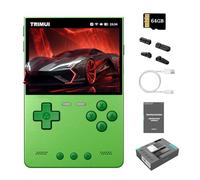 Trimui Brick Hammer Handheld Game Console with Pre-Installed 64GB TF Card, 3.2 inch IPS Screen Retro 20+ Emulator Allwinner A133P Video Games Console Gaming Player Linux System