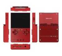 TRIMUI BRICK Handheld Retro Game Console, 3.2 Inch IPS Screen with 64GB TF Card, Built-in 20000+ Games, 3000mAh, Open Source Linux System(Red,256)