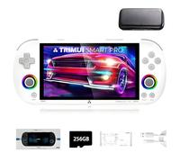 TRIMUI SMART PRO Handheld Game Console 256G SD Card with 14300+Games, Linux System A133P Processor 5-Inch Screen Retro Video Gaming Console Boy Girls Adult Gifts - with Carry Case