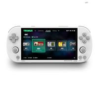 TRIMUI Smart Pro Handheld Game Console, Mini Game Player Compatible with More Than 20 formats of Games and 5 inch IPS High-Definition Screen, Portable Video Game Console (White 64G)