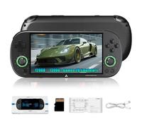 Trimui Smart Pro Retro Gaming Console 128GB, Portable Handheld Game Console with Built in 13000+ Video Games 26 Emulator, Linux Game System, 4.96 Inch Screen, 1280 x 720, 3D RGB Light Joystick (Black)