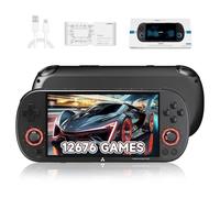 Trimui Smart Pro Retro Handheld Games Console 64G,Portable Video Game 4.96-In 1280x720 IPS HD Display 5000 mAh Last 6 H,Game Console Game Console Preload 12676 Classic Games with 26 Emulators(Black)