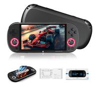 Trimui Smart Pro Retro Handheld Gaming Console,13729 Games 26 Emulators Retro Game Console,4.96-inch IPS Screen Video Gaming Console,Linux System with Trimui UI,5000mAh Handheld Emulator (Black 256G)