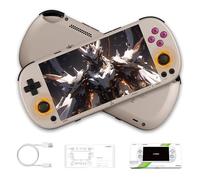 Trimui Smart Pro S Retro Handheld Gaming Console, 4.96” IPS Screen Retro Game Console,WIFI 2.4G/5G & BT 5.4,Linux System with Trimui UI,vibration motor,5000mAh Handheld Emulator (Gray)