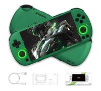 Trimui Smart Pro S Retro Handheld Gaming Console, 4.96” IPS Screen Retro Game Console,WIFI 2.4G/5G & BT 5.4,Linux System with Trimui UI,vibration motor,5000mAh Handheld Emulator (Green)
